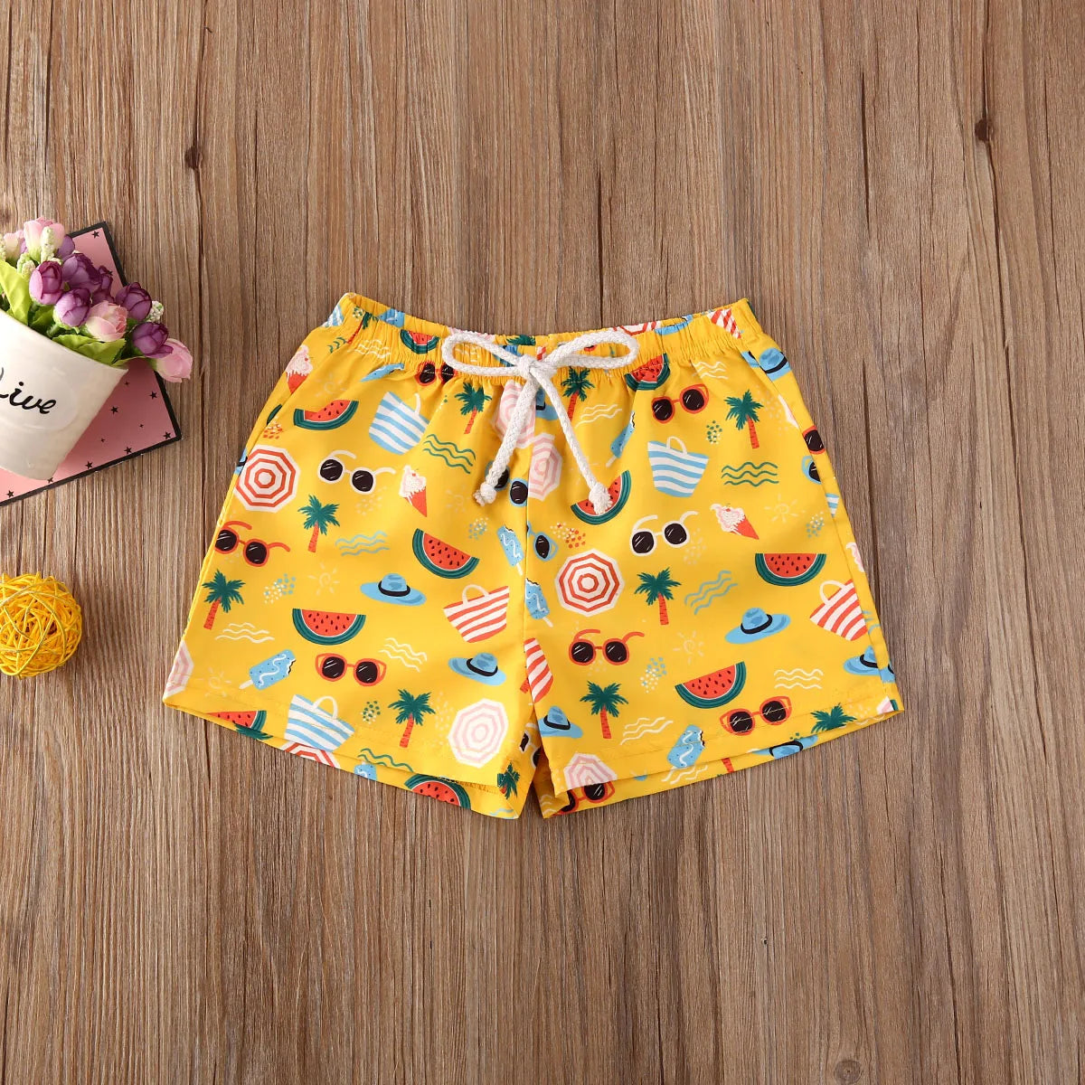 Toddler Kids Boys Girls Swim Shorts Quick Dry Swimming Summer Beach Short Pants 0-4 Years