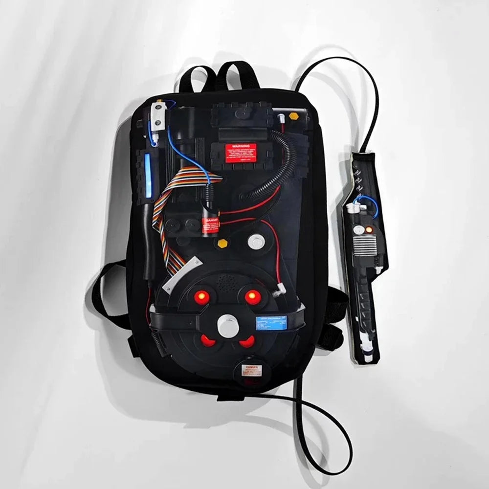 Ghostbusters Movie Cosplay Costumes Kids Adults Halloween Carnival Theme Party Clothes with Proton Pack Fans Collection