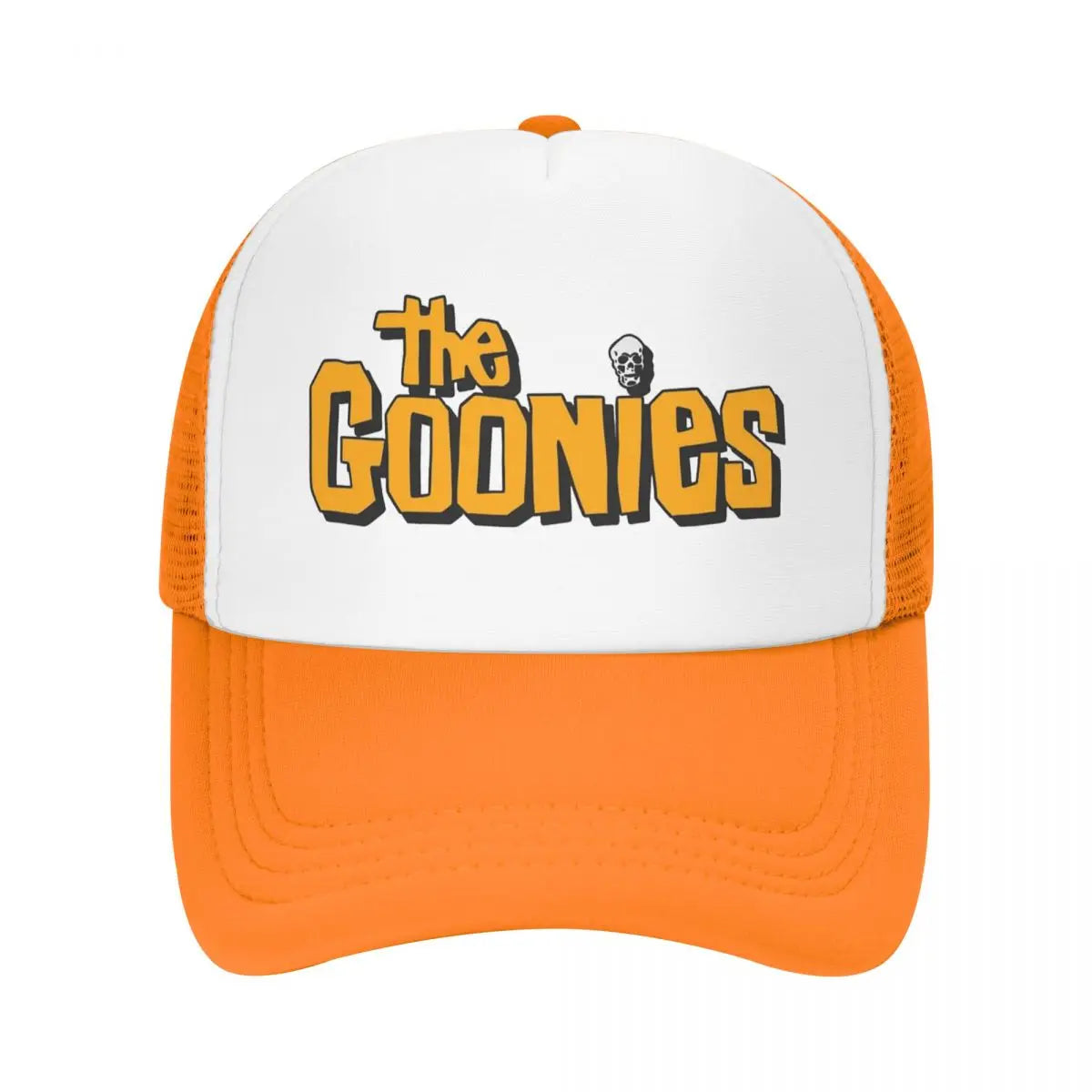 The Goonies Logo Mesh Baseball Caps Adult Sport Trucker Worker Cap Dad Hat Snapback Caps Golf Hats High Quality Trucker Hat