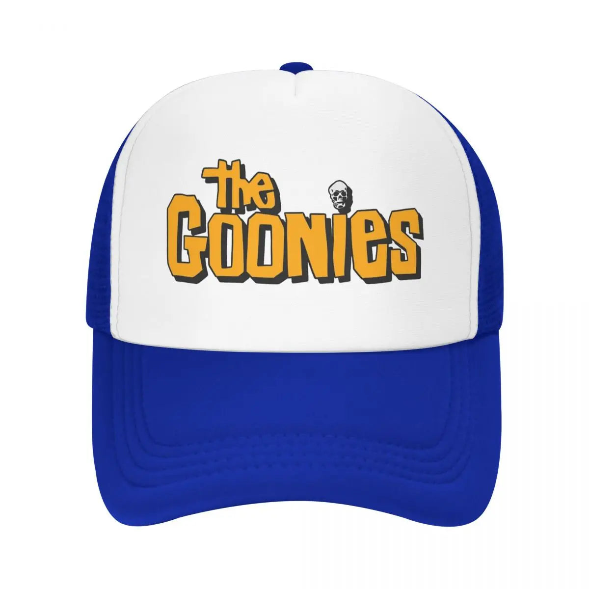 The Goonies Logo Mesh Baseball Caps Adult Sport Trucker Worker Cap Dad Hat Snapback Caps Golf Hats High Quality Trucker Hat