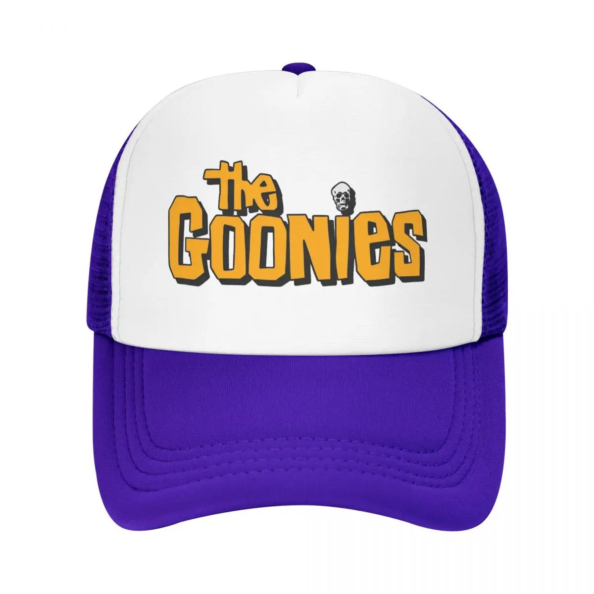 The Goonies Logo Mesh Baseball Caps Adult Sport Trucker Worker Cap Dad Hat Snapback Caps Golf Hats High Quality Trucker Hat