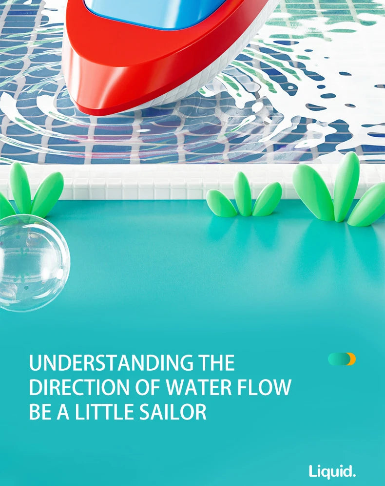 Kids Baby Toys Outdoor Water Table Toy Water Surfing Adventure Water Toys Fishing Toys Summer Parent-child Interaction Game