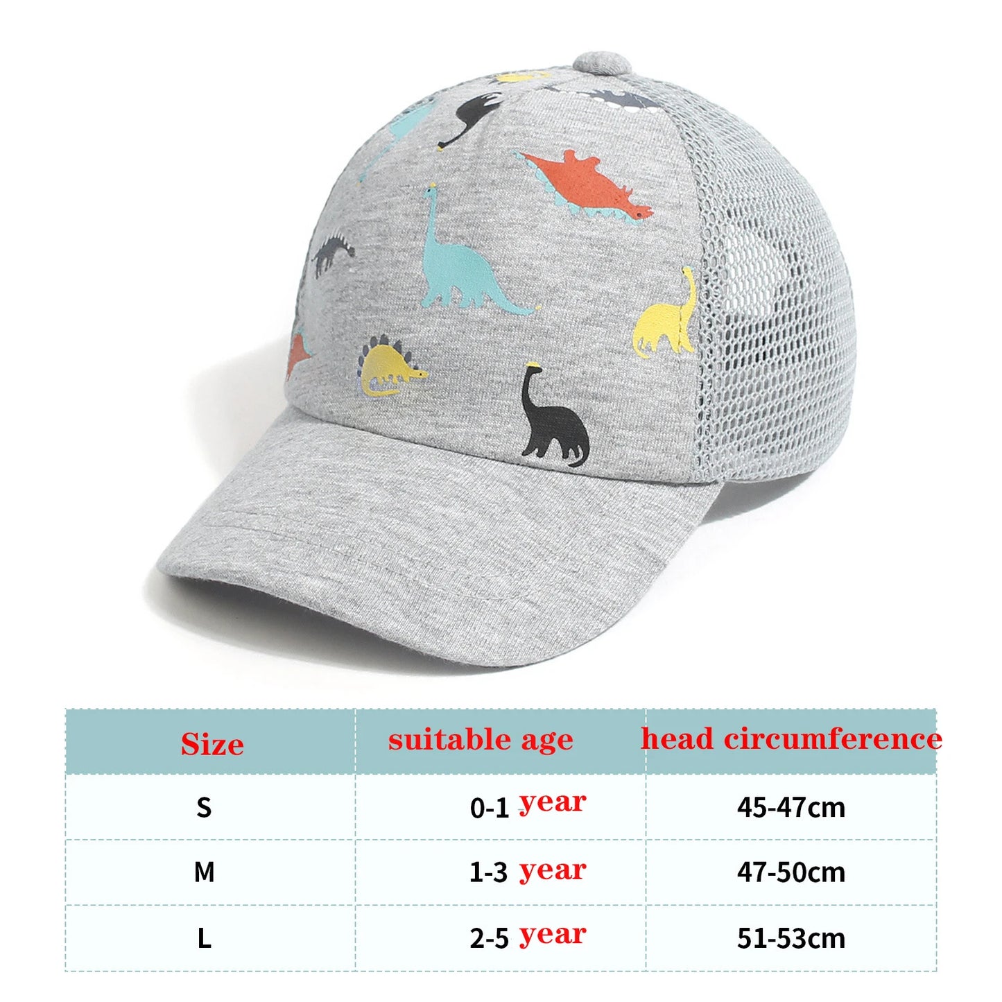 Lovely Kids Trucker Ball Cap Outdoor Leisure Duck Cap Solid Color Curved Brim Sun Hat Baseball Cap 7 colors