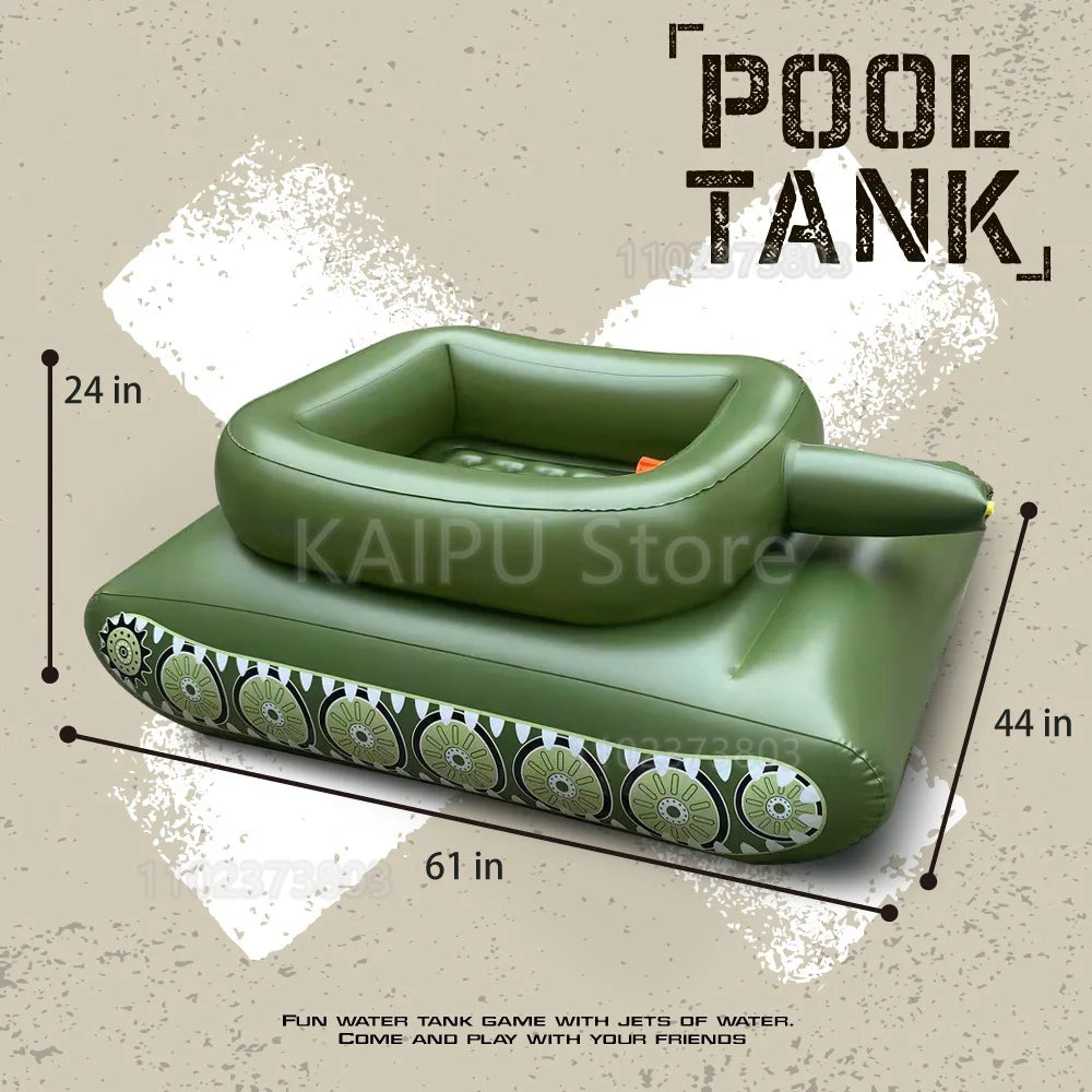 PVC water inflatable adult tank/inflatable tank swimming ring inflatable tank seat inflatable Water toys