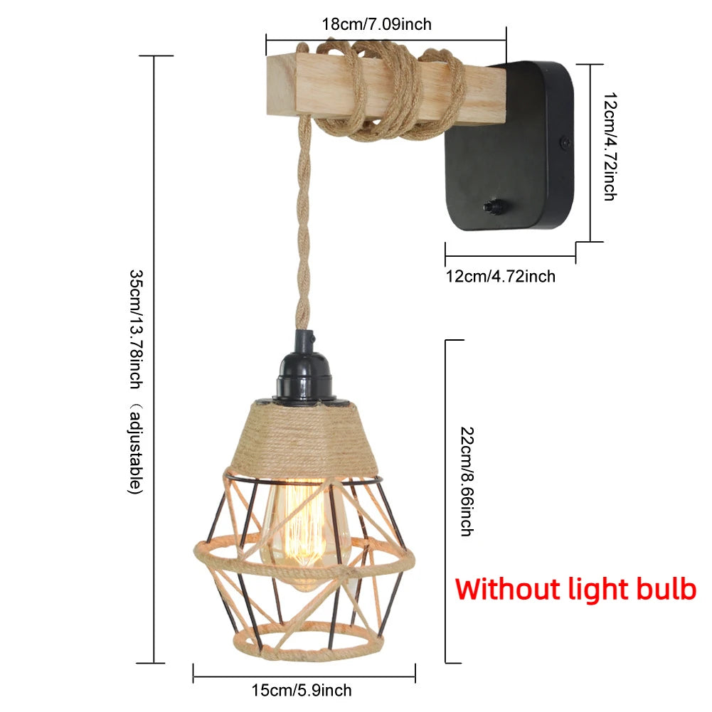 Modern Indoor Wall Light - Decorative Sconce for Bedroom, Living Room & Bathroom - LED Wall Lamp Fixture