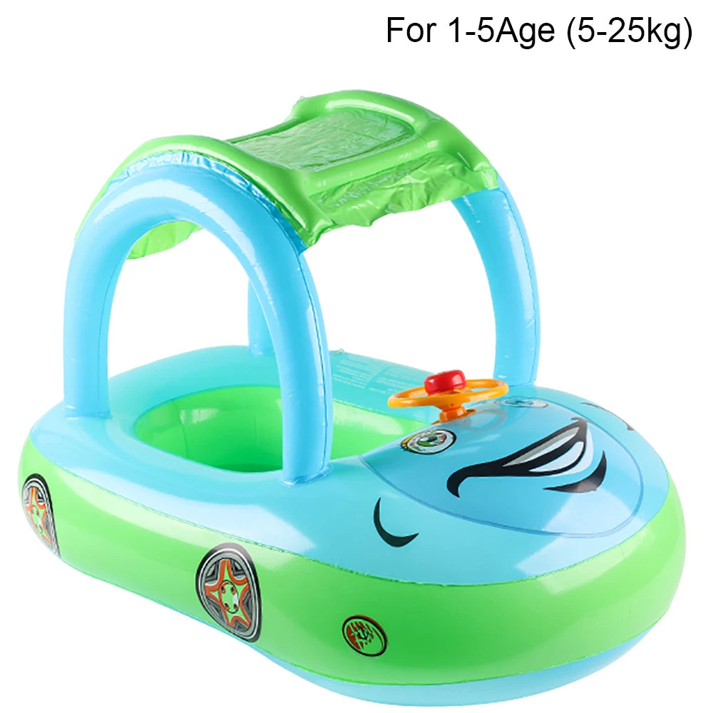 Car shape Toddler pool floats,Baby Swimming ring beach toys,Pool float for kids swim floaties,floaty for toddlers 4-6