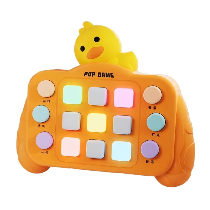 Montessori Busy Board Sensory Toys Cartoon with LED Light Switch Control Board Travel Activities Children Game for 2-4 Years Old