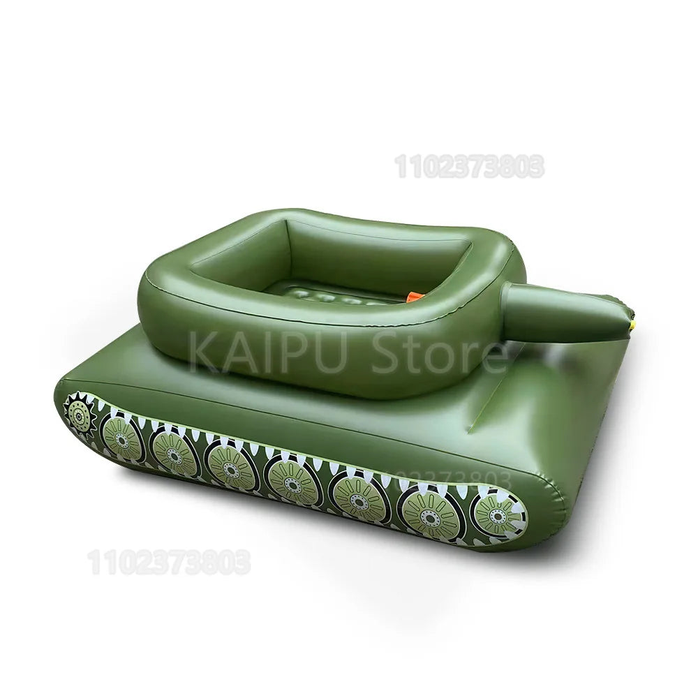 PVC water inflatable adult tank/inflatable tank swimming ring inflatable tank seat inflatable Water toys