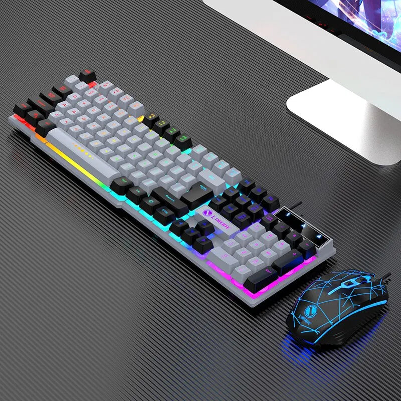 Wired Keyboard And Mouse Set