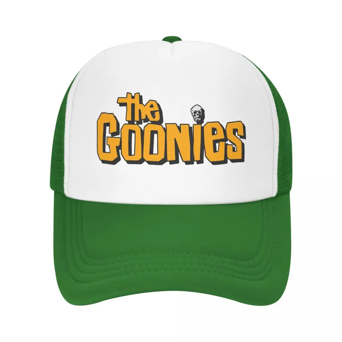 The Goonies Logo Mesh Baseball Caps Adult Sport Trucker Worker Cap Dad Hat Snapback Caps Golf Hats High Quality Trucker Hat