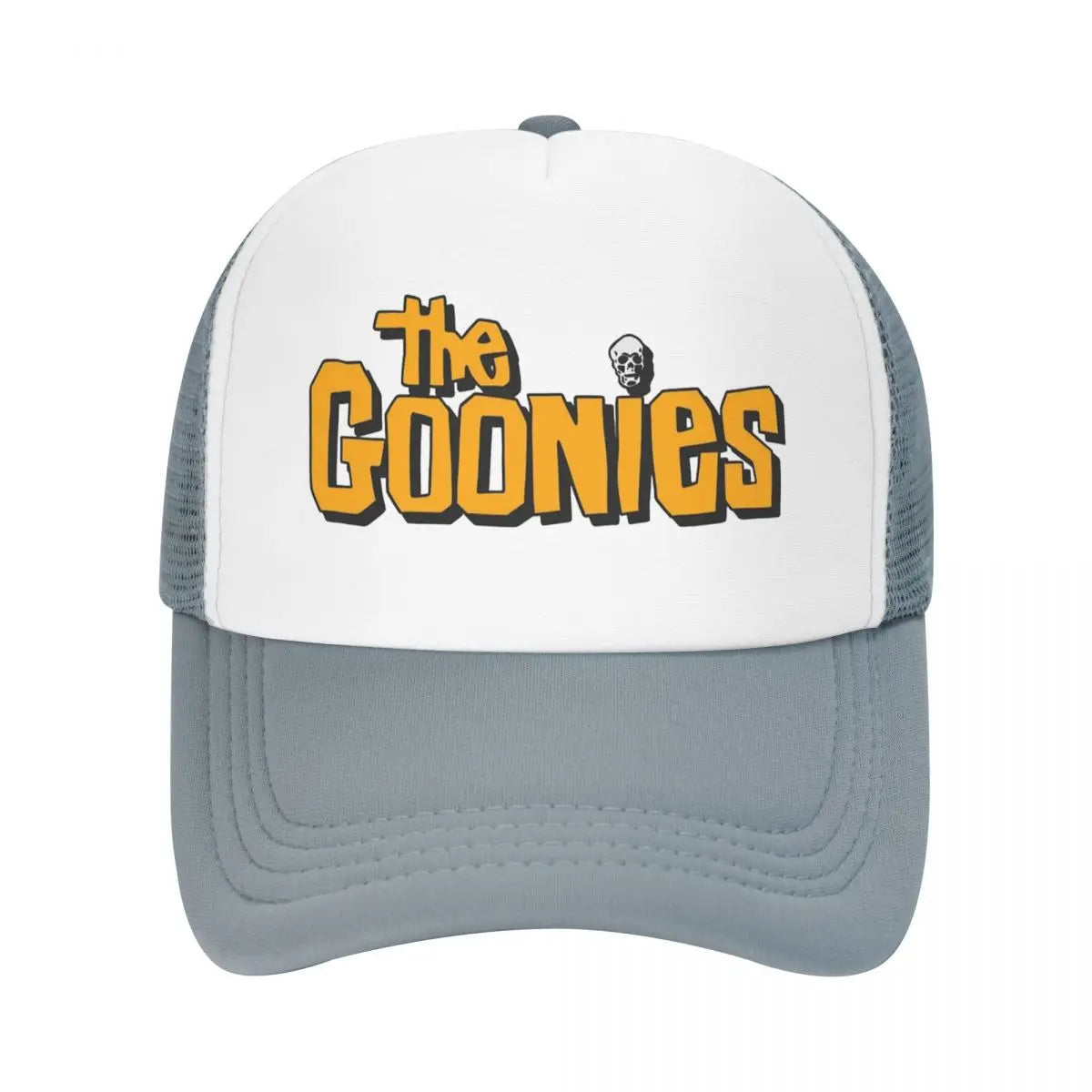 The Goonies Logo Mesh Baseball Caps Adult Sport Trucker Worker Cap Dad Hat Snapback Caps Golf Hats High Quality Trucker Hat