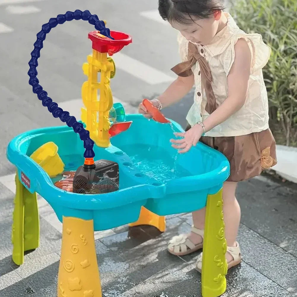 Water Table for Toddlers Kids Water Table Accessories Powerful Pump for Water Play Table Summer Outdoor Splash Table Toys