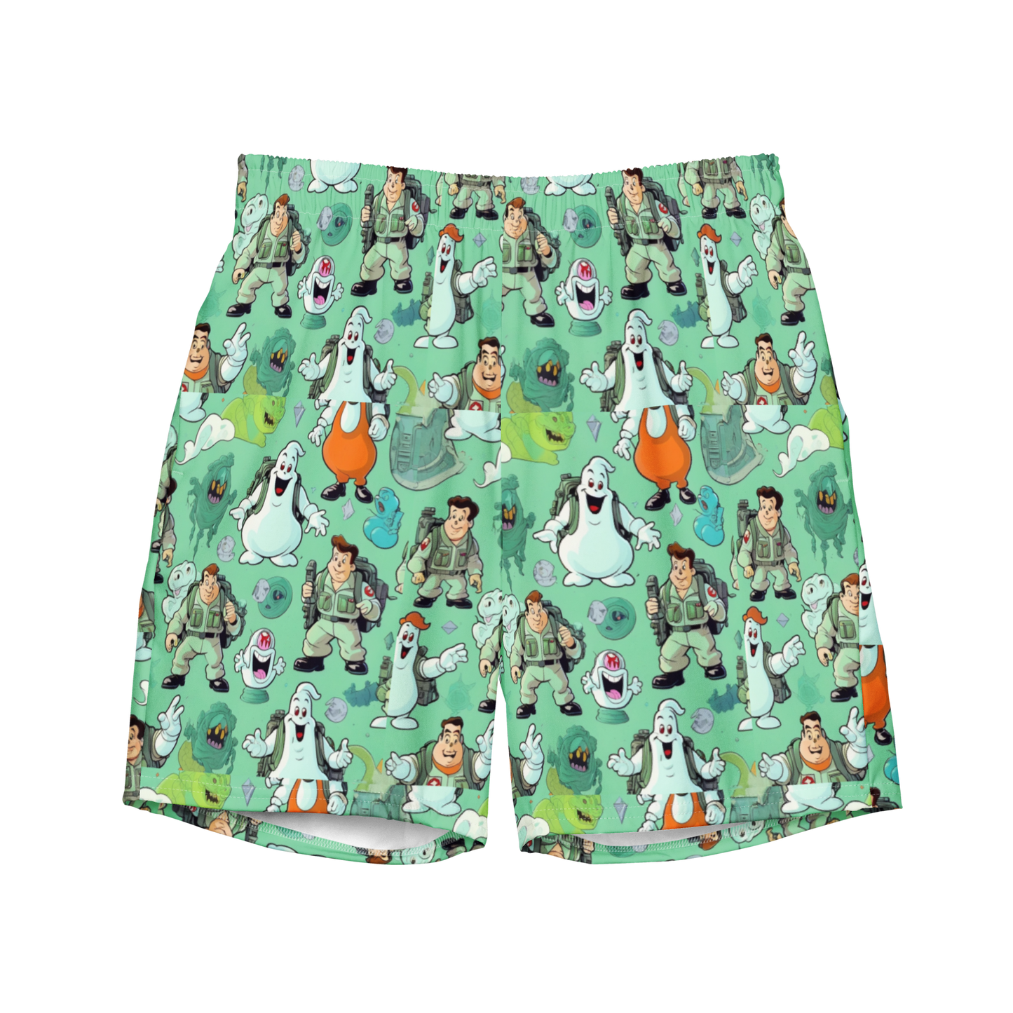 Bustin makes me feel good- swim trunks