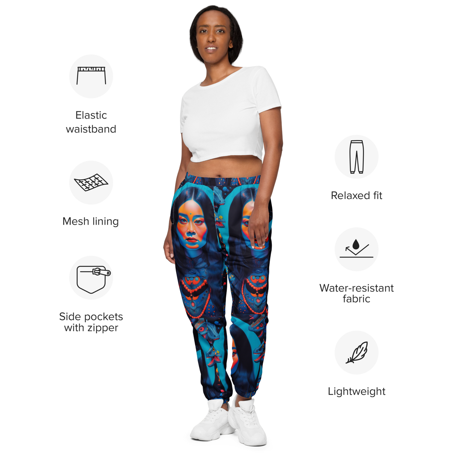 Mother of all Creatures. track-pants