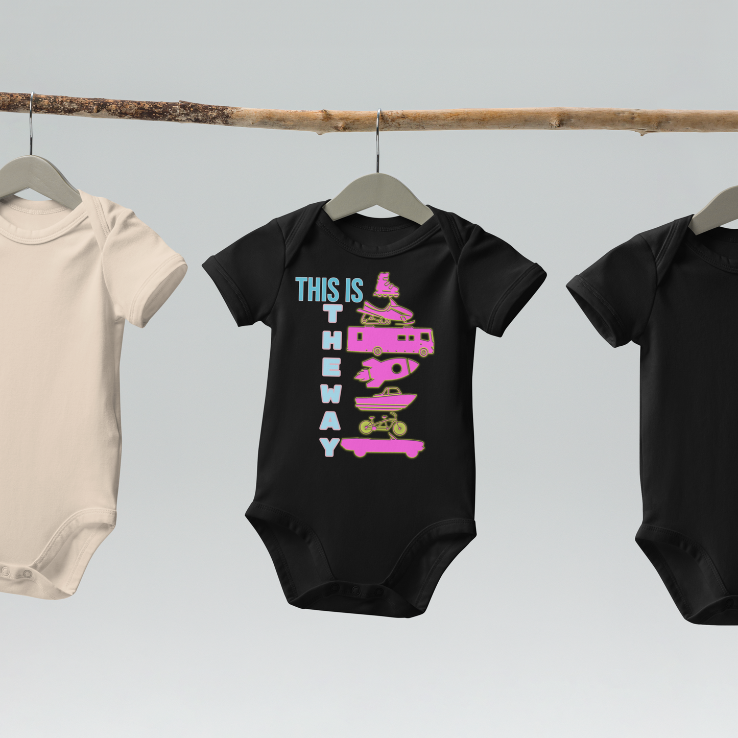 Organic cotton baby bodysuit