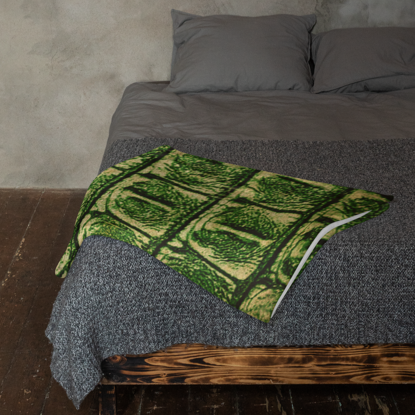 Croc-skin Blanket