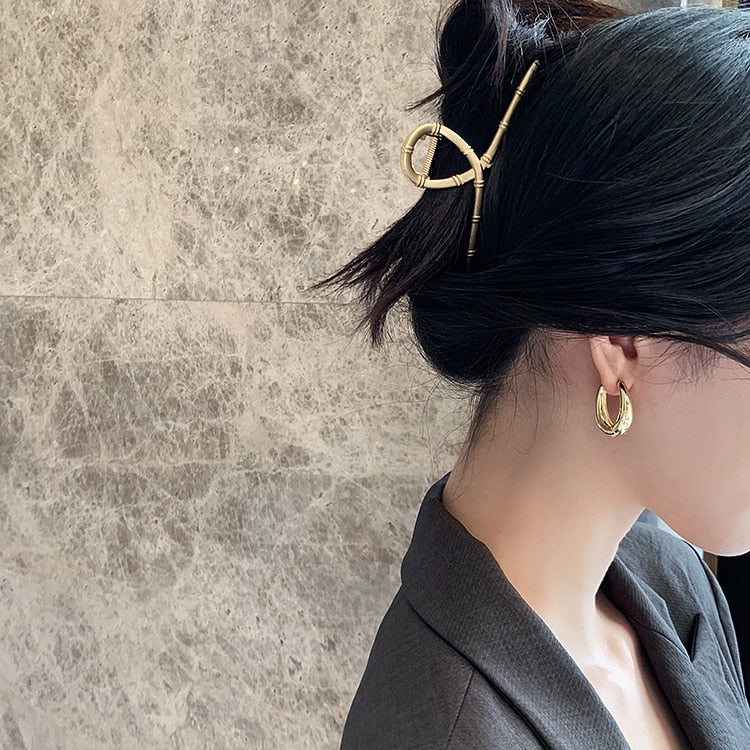 Hoop Earrings.
- Korean Jewelry
- Daily Wear Earrings