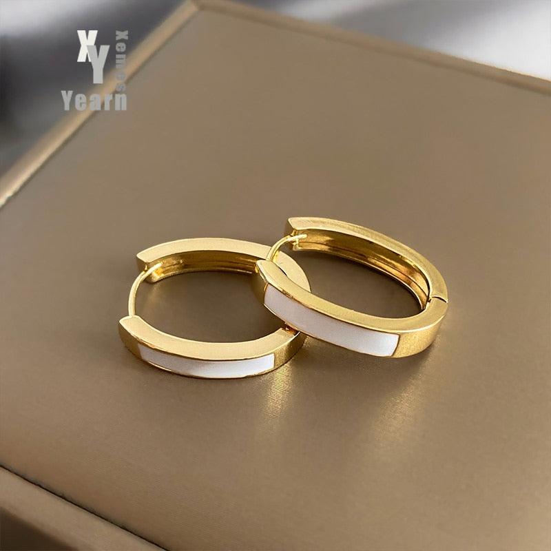 Hoop Earrings.
- Korean Jewelry
- Daily Wear Earrings