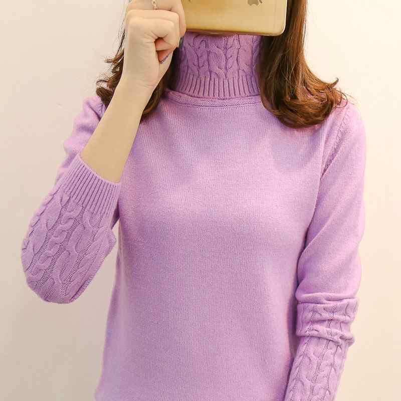 Turtleneck Pullovers
-Long Sleeves
-Thick Warm