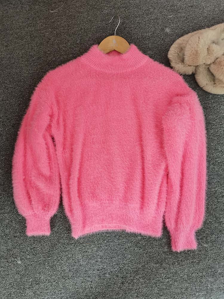 "Mohair"
-Thicken Turtleneck
-Fashion Lantern Sleeve
-Pullover
