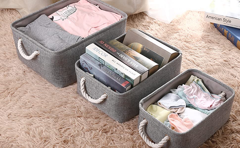 Cube Folding Storage Basket.
