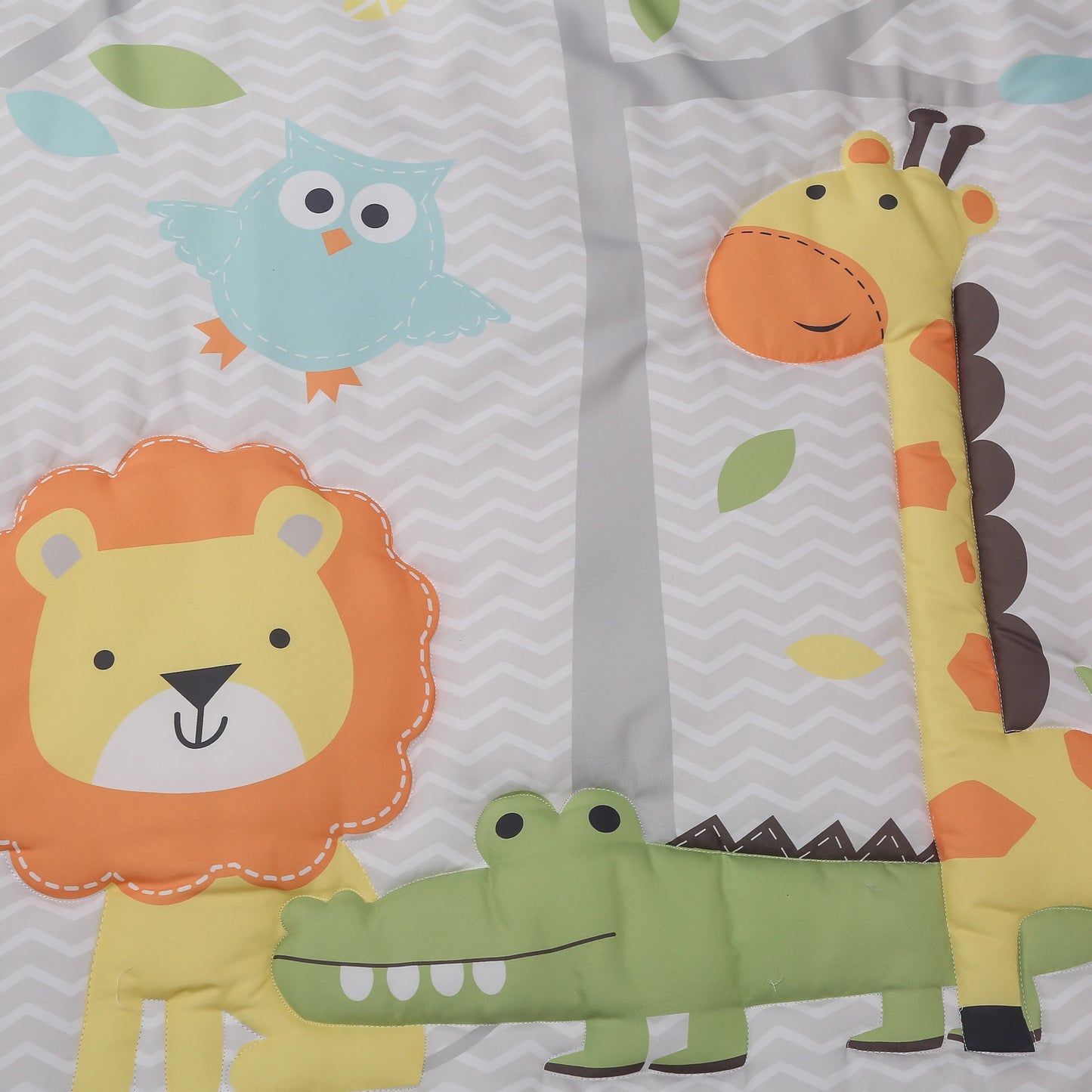 3 pcs Baby Crib Bedding Set for Boys and Girls hot sale including quilt, crib sheet, crib skirt