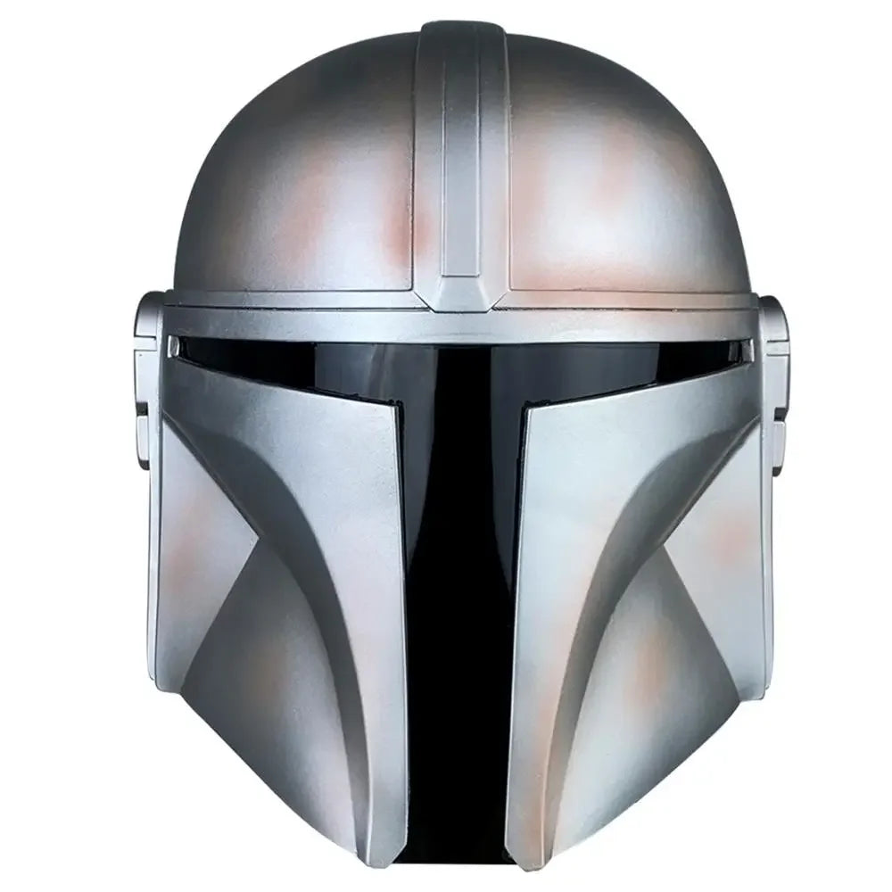 Mandalorian Character Masks Movie Boba Fett Cosplay Mask PVC Helmets Masks Props Halloween Mask Silvery Alien War Helmet Masque