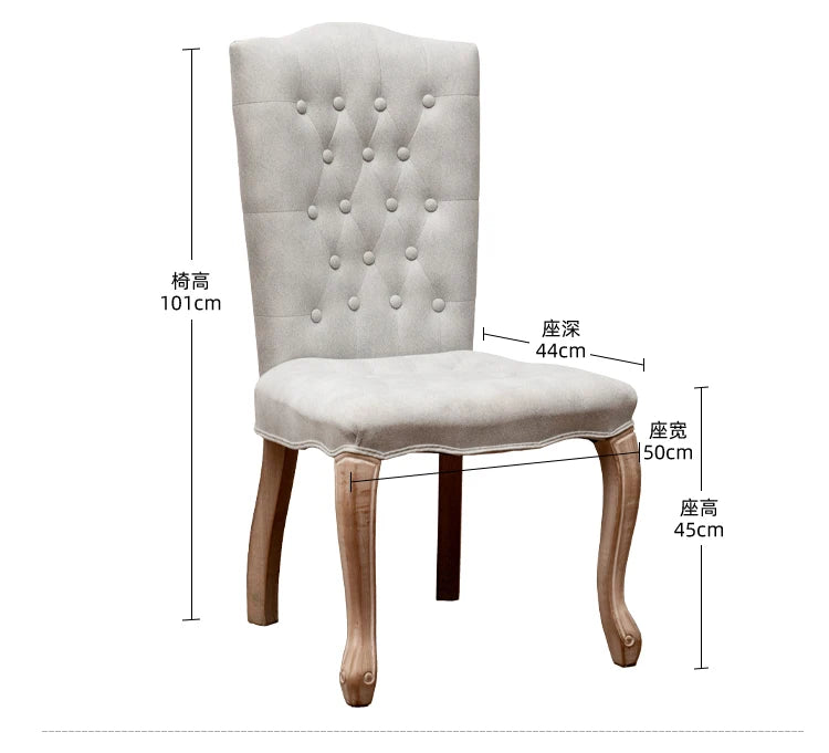 Fancy Wooden Dining Chairs Modern Nordic White Home Dining Chairs Hotel Lounge Chaises Salle Manger Modernes Design Furniture