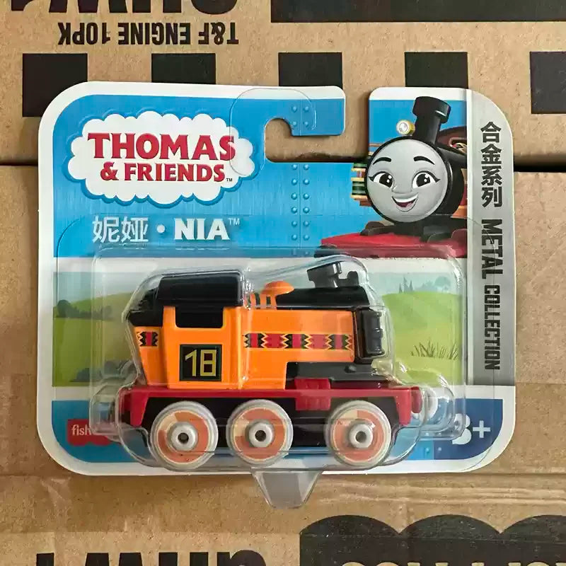 Genuine New Sale Thomas And Friends Train Pocket Toys Modle Cars Molley Lady Toby Rail Train Model Custom Birthday Surprise Gift