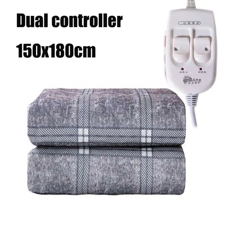 Warm Blanket Electric Heated Blanket 220V Electric Blanket Double Manta Electrica Heating Blanket Carpets Heated Mat