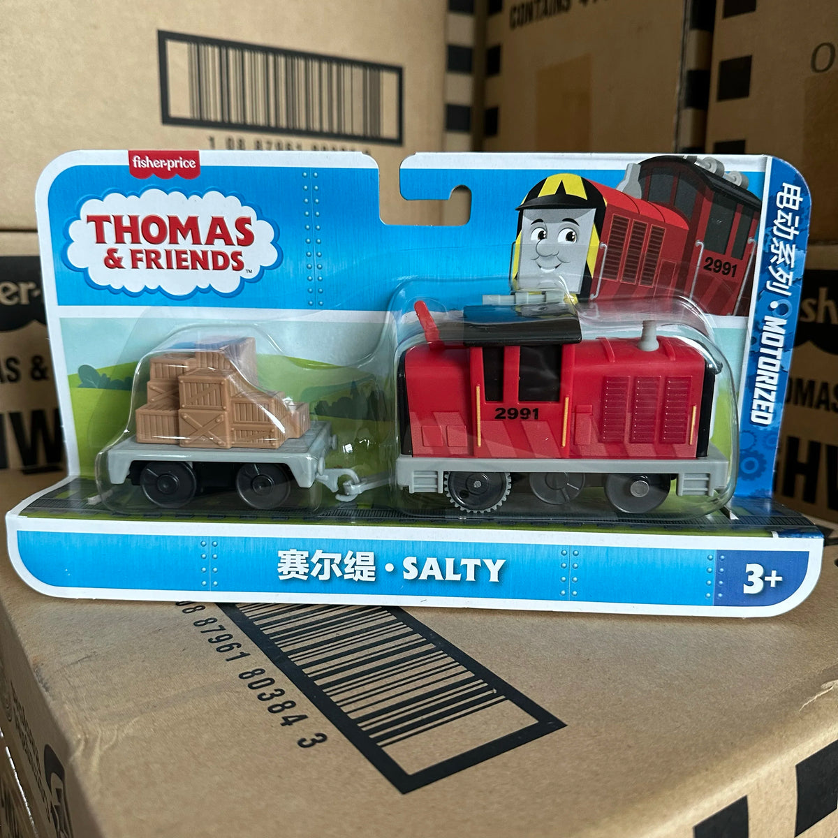 Original Thomas & Friends 80th Anniversary Trians Electric Motorized Engine Nia Percy James Hiro Ashima Toys for Boy Crane Model