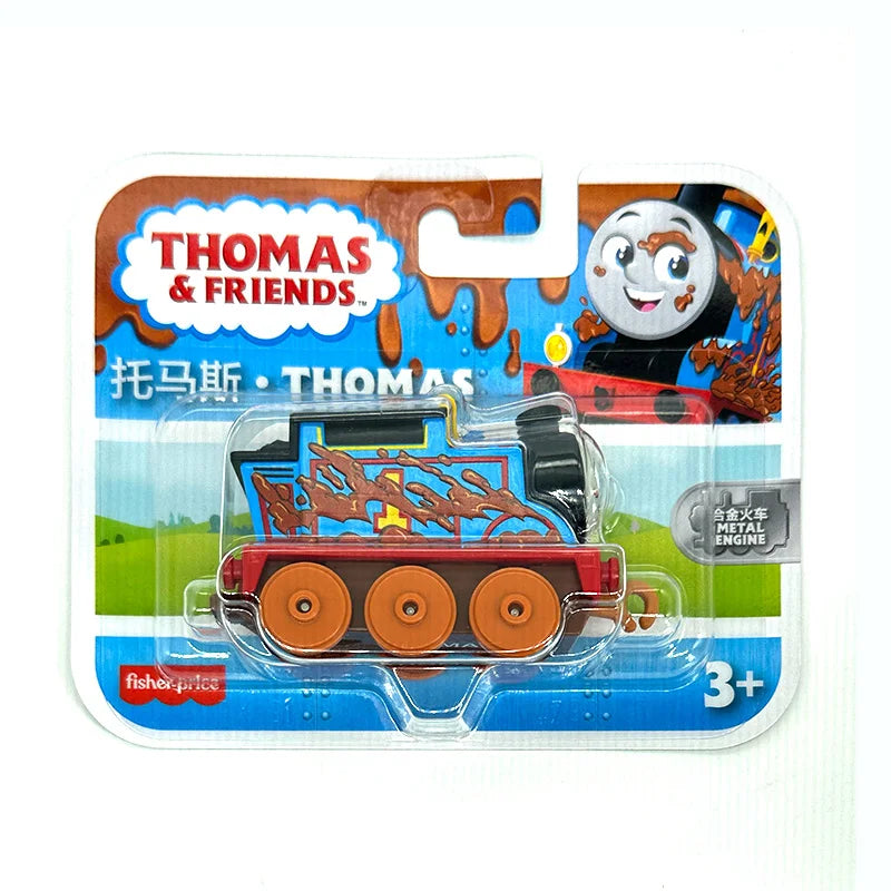 In stock Thomas & Friends Trackmaster Train Plush Along Boys Toy 1/43 Diecast Bruno Gordon Nia Hiro Crane Kana Diesel Model Gift