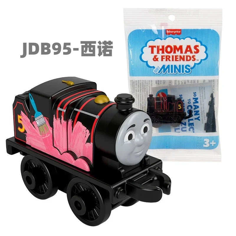 Original Thomas & Friends Train Minis Toys for Boys Diecast Railway Vehicles Hiro Rebecca Spencer Diesel Models Birthday Gift