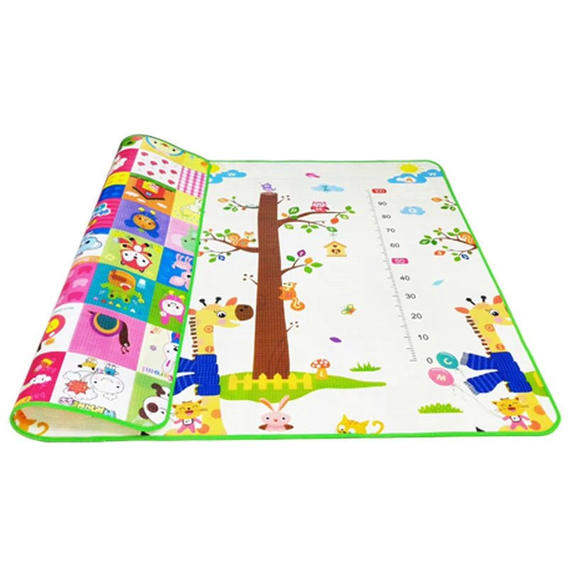 Folding Mat Carpet Rug Playmat Crawling Play Mats 200x180/180x150/180x120cm Play Mat for Children's Thick Safety Mat Friendly