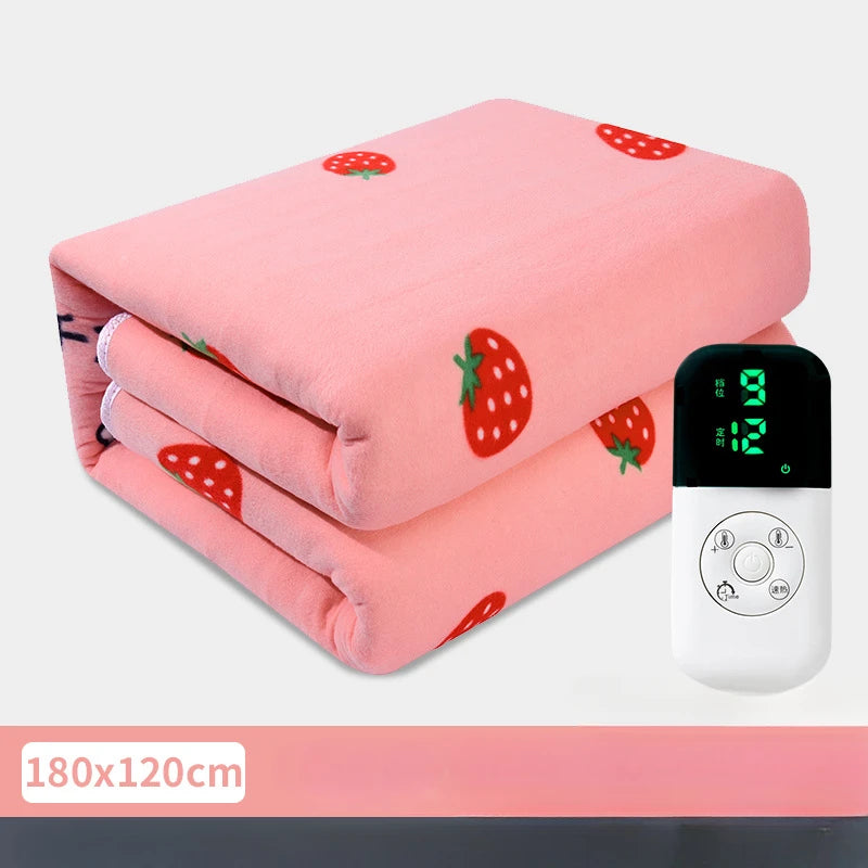 Warm Blanket Electric Heated Blanket 220V Electric Blanket Double Manta Electrica Heating Blanket Carpets Heated Mat