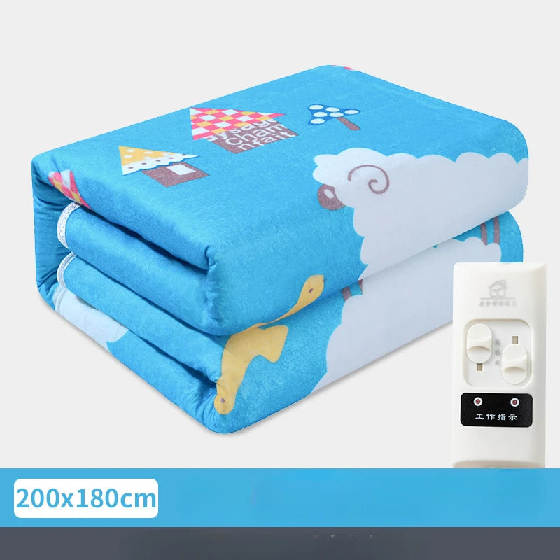 Warm Blanket Electric Heated Blanket 220V Electric Blanket Double Manta Electrica Heating Blanket Carpets Heated Mat