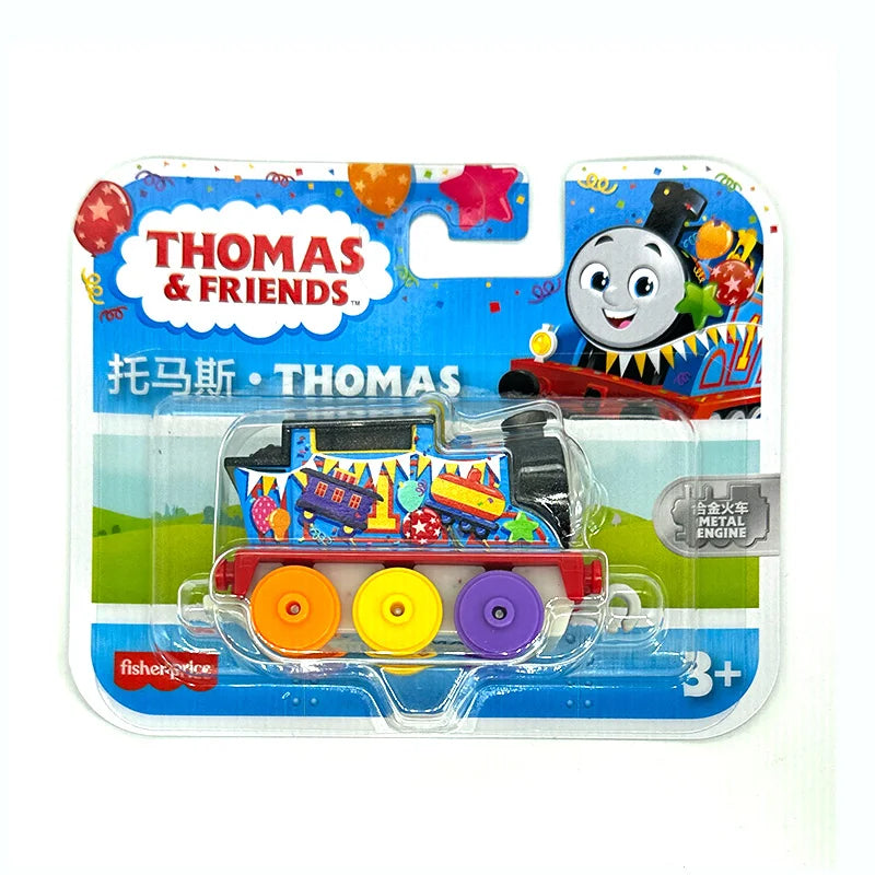 In stock Thomas & Friends Trackmaster Train Plush Along Boys Toy 1/43 Diecast Bruno Gordon Nia Hiro Crane Kana Diesel Model Gift