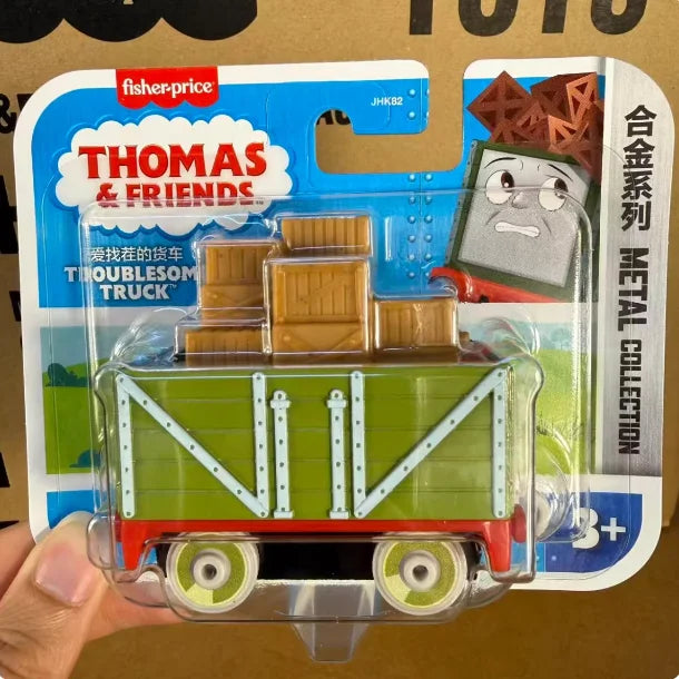 In stock Thomas & Friends Trackmaster Train Plush Along Boys Toy 1/43 Diecast Bruno Gordon Nia Hiro Crane Kana Diesel Model Gift