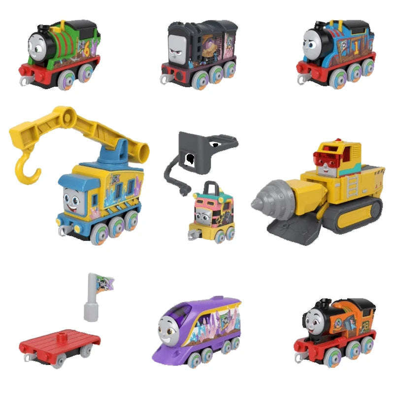 Original Thomas & Friends Trackmaster Train Models Hiro Gordon Henry Bruno Duck Track Toys for Boys Brake Car Alloy Locomotive