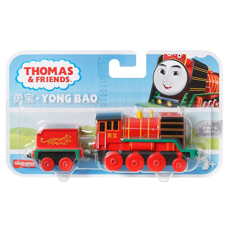 In stock Thomas & Friends Trackmaster Train Plush Along Boys Toy 1/43 Diecast Bruno Gordon Nia Hiro Crane Kana Diesel Model Gift