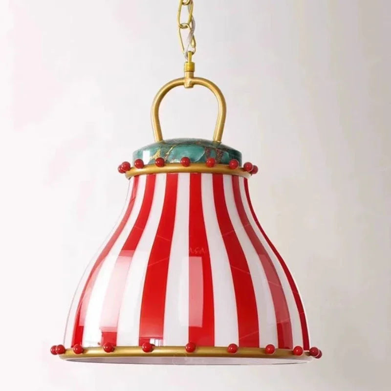 Nordic Home Decor Ceiling Chandelier Modern Circus Style Glass Led Lights Living Room Dining Table Bedroom Pendant Lamp De Salon