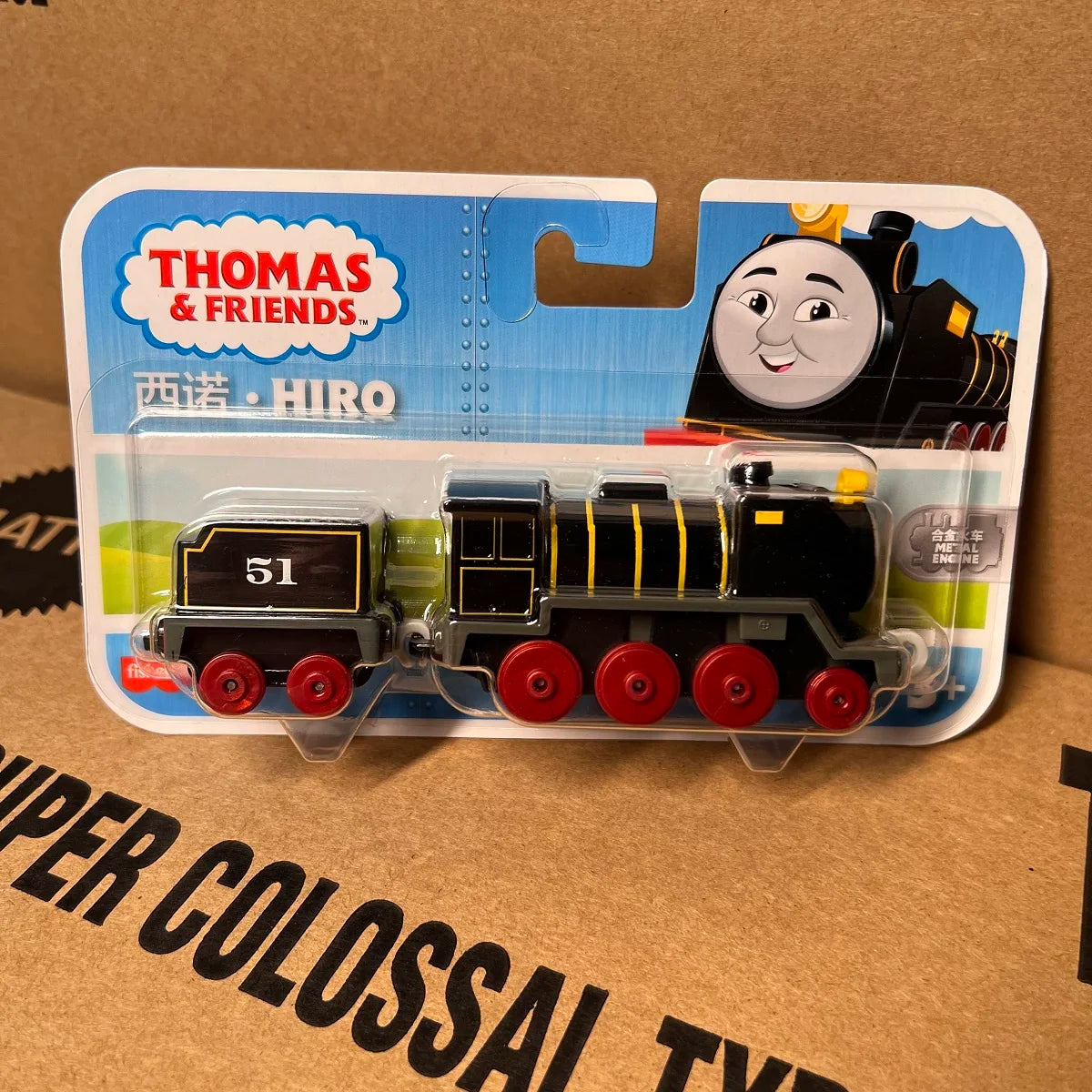 Original Thomas & Friends Trackmaster Train Models Hiro Gordon Henry Bruno Duck Track Toys for Boys Brake Car Alloy Locomotive
