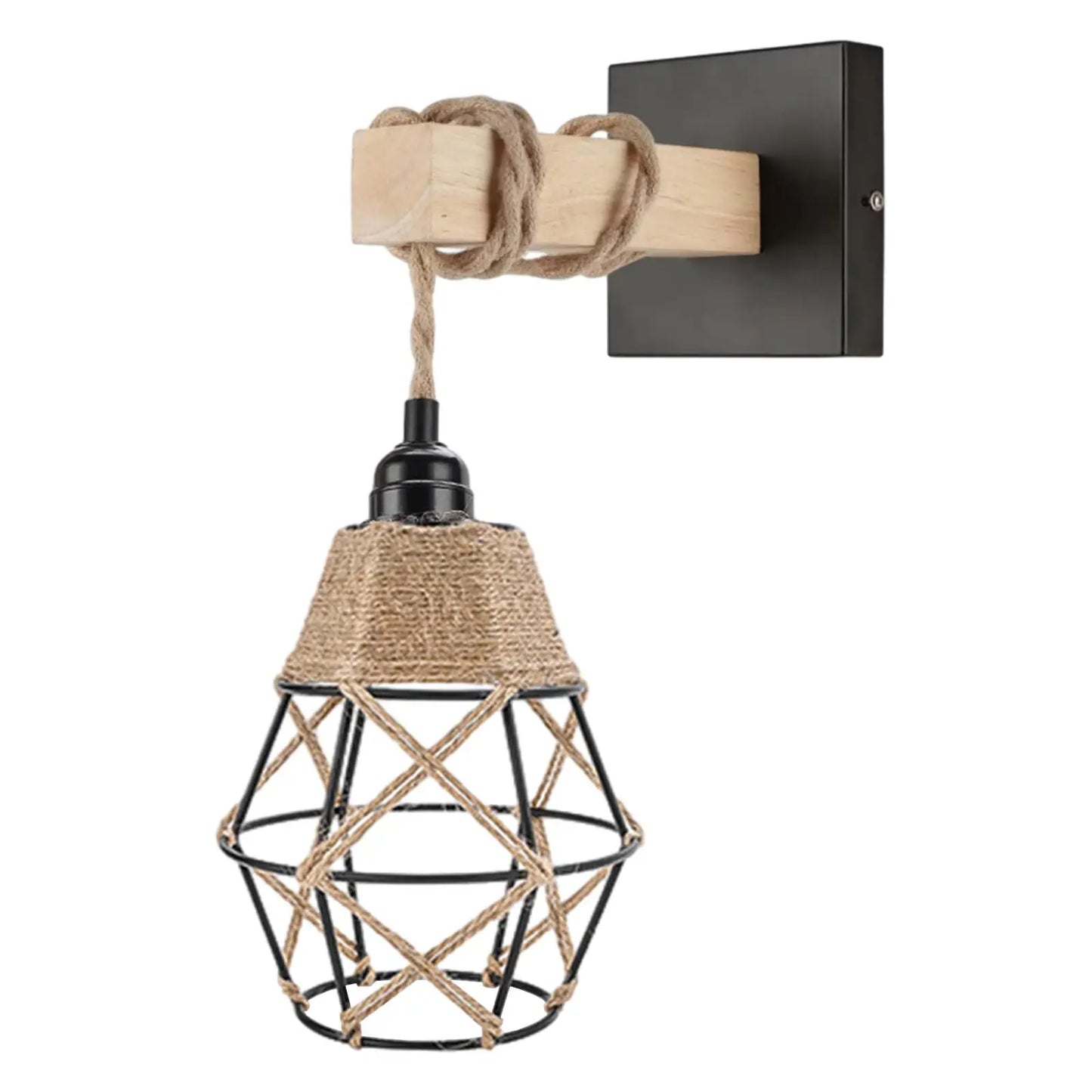 Wall Sconce Wall Mount Lamp Retro Farmhouse Decorative Pendant Light for Hallway Reading Kitchen Restaurant Decoration