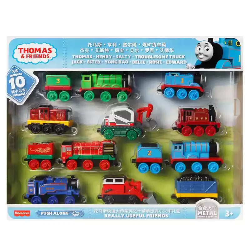 Genuine New Sale Thomas And Friends Train Pocket Toys Modle Cars Molley Lady Toby Rail Train Model Custom Birthday Surprise Gift