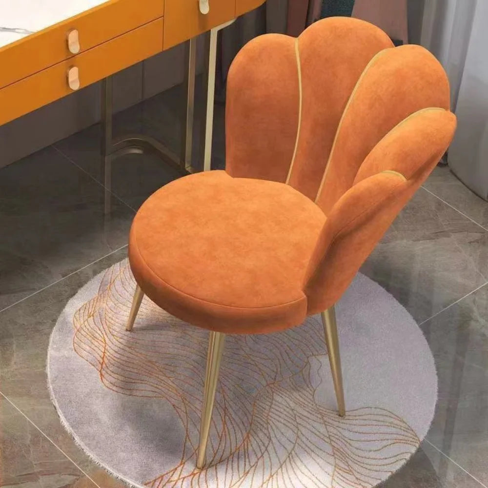 1PCS Nordic Dressing Chair Designer Home Designer Armchair Living Room With Backrest Fashion Fauteuil Salon Household Essentials