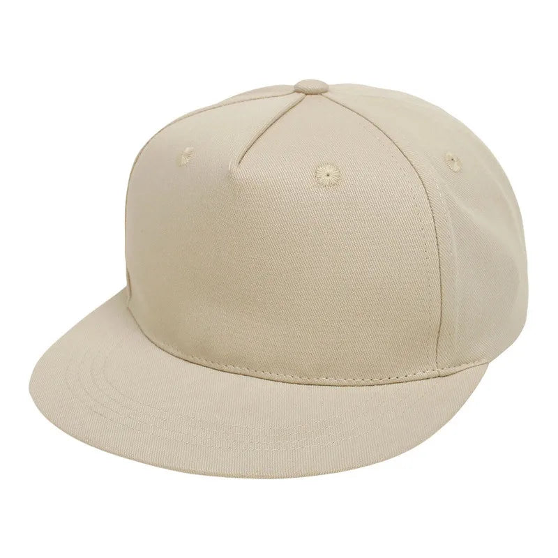 1-5years Children Hip-Hop Hats Kids Solid Color Tie-Dye Baseball Caps For Toddler Boys And Girls Outdoor Flat Brim Trend Hats