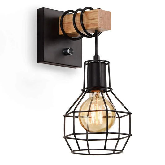Modern Indoor Wall Light - Decorative Sconce for Bedroom, Living Room & Bathroom - LED Wall Lamp Fixture