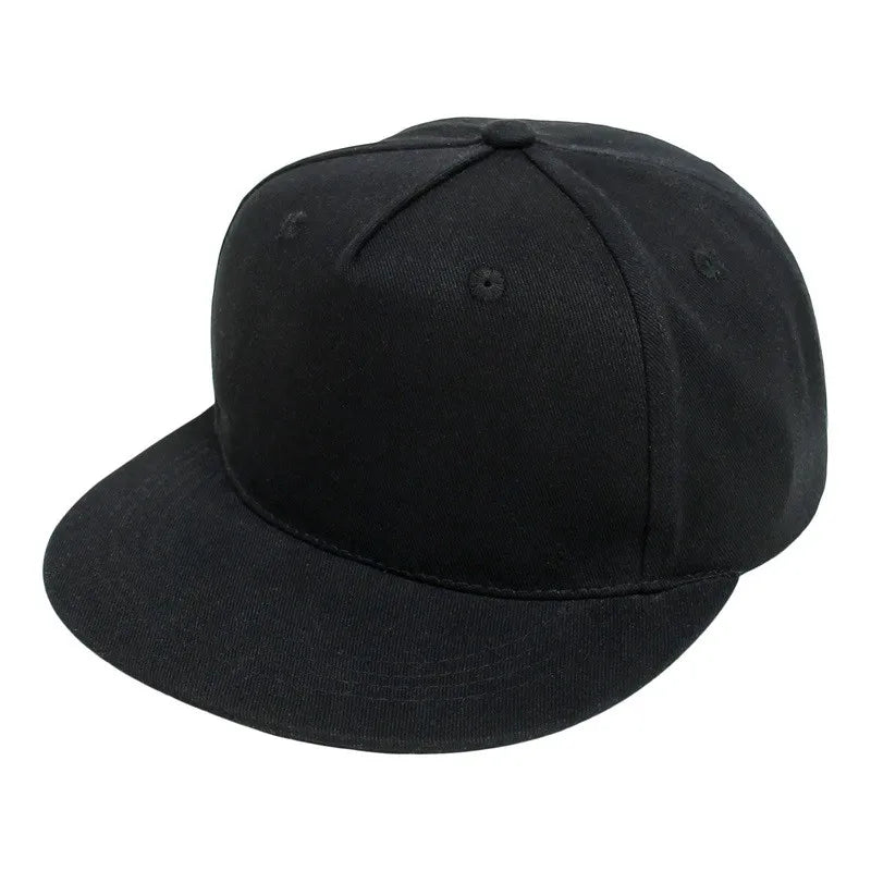 1-5years Children Hip-Hop Hats Kids Solid Color Tie-Dye Baseball Caps For Toddler Boys And Girls Outdoor Flat Brim Trend Hats