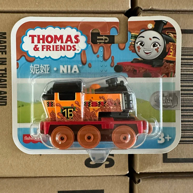 Genuine New Sale Thomas And Friends Train Pocket Toys Modle Cars Molley Lady Toby Rail Train Model Custom Birthday Surprise Gift
