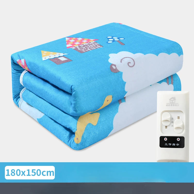 Warm Blanket Electric Heated Blanket 220V Electric Blanket Double Manta Electrica Heating Blanket Carpets Heated Mat